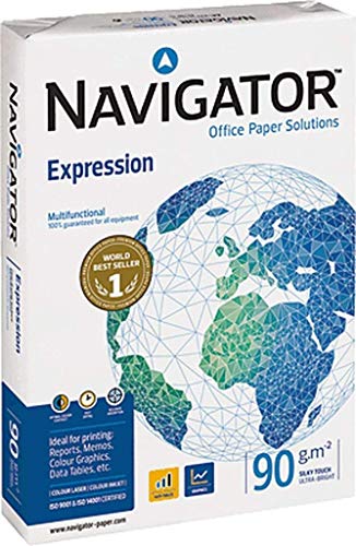 Navigator Expression COP090C1- Pack de 500 folios de papel para imprimir 90g/m² A4