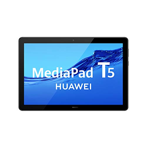 HUAWEI Mediapad T5 - Tablet de 10.1" FullHD (Wi-Fi, RAM de 2GB, ROM de 32GB, Android 8.0, EMUI 8.0), color Negro