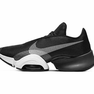 Nike Air Zoom Superrep 2, Gymnastics Shoe Hombre, Black/White-Black, 43 EU