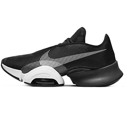 Nike Air Zoom Superrep 2, Gymnastics Shoe Hombre, Black/White-Black, 43 EU