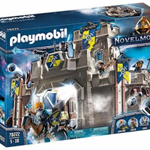 Playmobil 70222 Fortaleza Novelmore con Lanzapiedras y Cañón de Agua, para niños mayores de 5 años