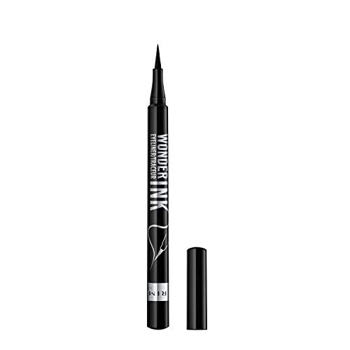 Rimmel London Wonder'Ink Liner Eyeliner Liquido, Tono 001, 1.20 Ml 140 g