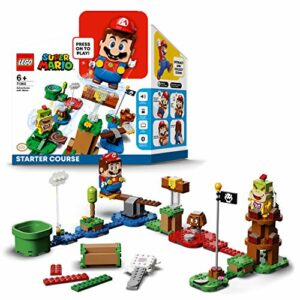 LEGO 71360 Super Mario Pack Inicial: Aventuras con Mario Set Interactivo con Figuras