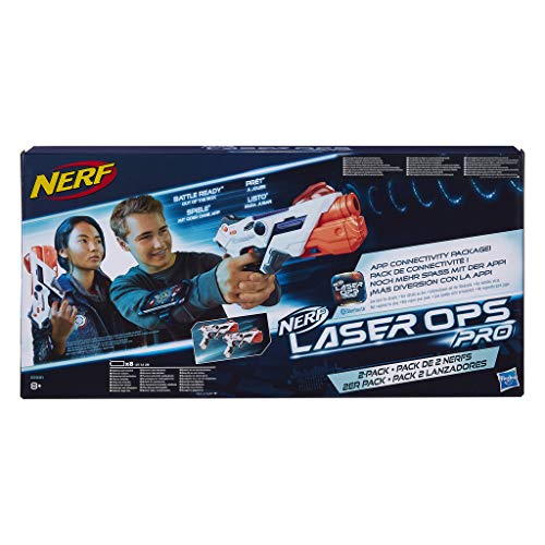 Nerf Laser Ops Pro – Pack 2 Lanzadores (Hasbro E2281EU4) , color/modelo surtido