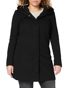 ONLY Onlsedona Boucle Wool Coat Otw Noos Abrigo, Negro (Black Detail:Melange), M para Mujer