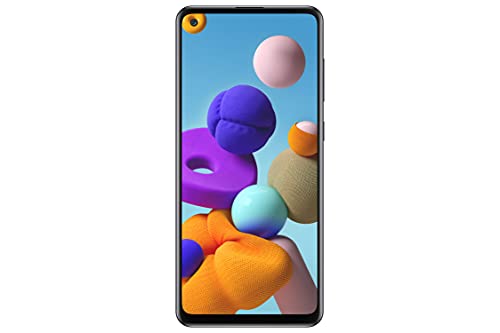 Samsung Galaxy A21s – Smartphone de 6.5 (4 GB RAM, 128 GB de Memoria Interna, WiFi, Procesador Octa Core, Cámara Principal de 48 MP, Android 10.0) Color Negro