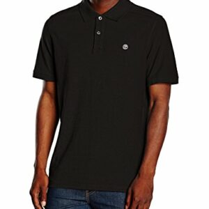 Timberland Millers River, Polo Hombre, Negro (Black 001), Small