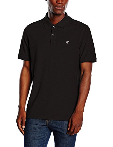 Timberland Millers River, Polo Hombre, Negro (Black 001), Small