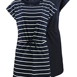 ONLY OnlMAY - Mini vestido de verano para mujer, 2 unidades, tallas XS, S, M, L, XL, XXL, a rayas, color negro, 100% algodón Night Sky Primo Stripe XL