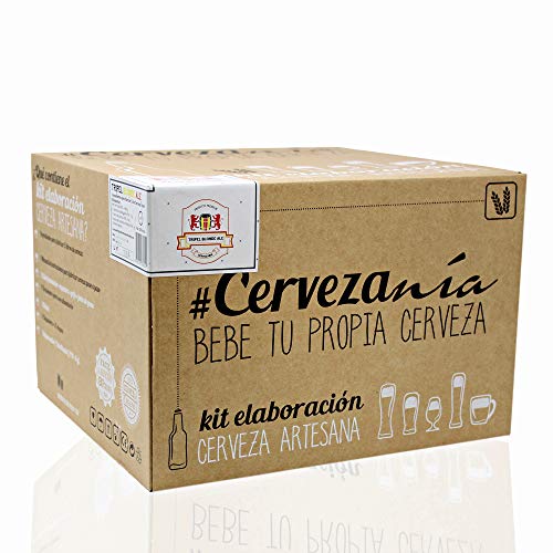 #Cervezanía - Kit de elaboración de cerveza artesana Tripel Blonde Ale | Con levadura belga de abadía