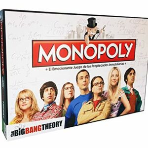 Eleven Force Monopoly The Big Bang Theory (Edición en Castellano), multicolor