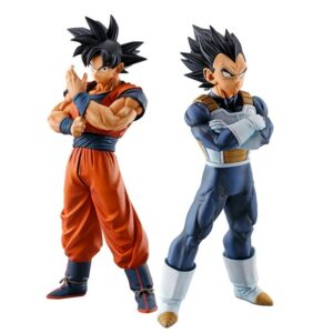 Figuras de acción de Dragon Ball Z, Vegeta IV, Super Saiyan, Son Goku, coleccionables, juguetes de modelos a mano, regalos para niños, 23cm