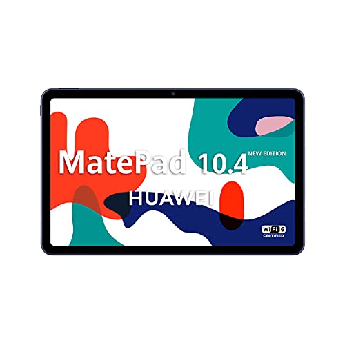 HUAWEI MatePad 10.4 New Edition – Tablet de 10.4 con Pantalla FullHD (WiFi 6, RAM de 4GB, ROM de 64GB, EMUI 10.0, Huawei Mobile Services)