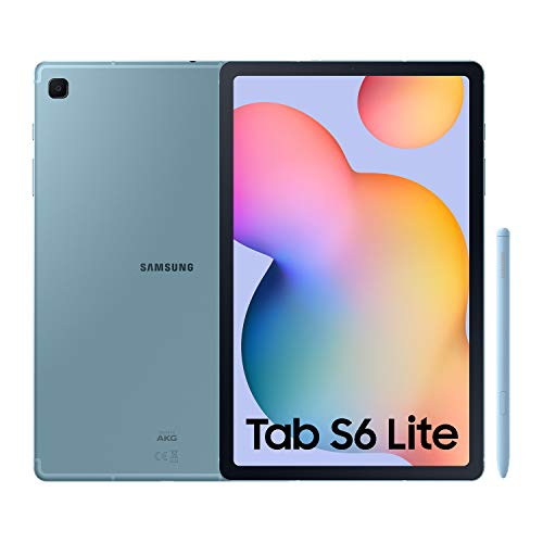 SAMSUNG Galaxy Tab S6 Lite – Tablet de 10.4 (WiFi, Procesador Exynos 9611, RAM de 4GB, Almacenamiento de 64GB, Android 10) – Color Azul [Versión española]