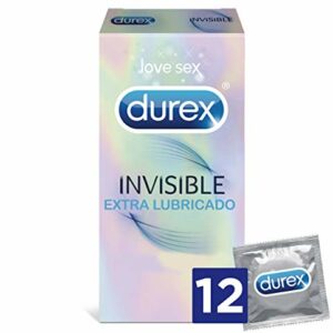 Durex Invisible Extra Lubricado 12 Preservativos