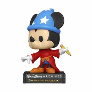 Funko- Pop Disney Archives-Apprentice Mickey Figura coleccionable, Multicolor (49891)