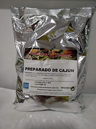 Especias Pedroza Especias Cajun – 1000 g
