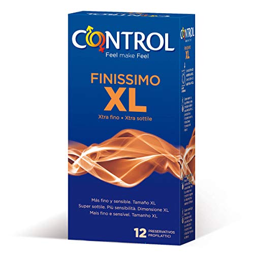 Control Finissimo XL Preservativos – Pack de 12 preservativos
