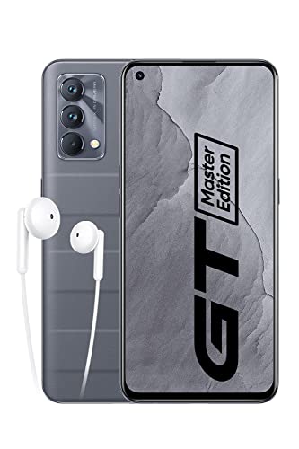 realme GT Master Edition Smartphone Libre, Qualcomm Snapdragon 778G 5G, Pantalla completa AMOLED Samsung de 120 Hz, Carga SuperDart de 65W, Cámara principal de 64MP, NFC, 8+256GB, Gris (Gris Viajero)