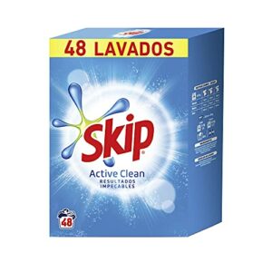 Skip Detergente en Polvo Active Clean 48 lavados