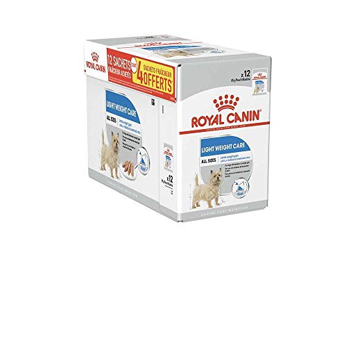 ROYAL CANIN – Comida Húmeda para Perros Adultos Light Weight Care 12 X 85 G