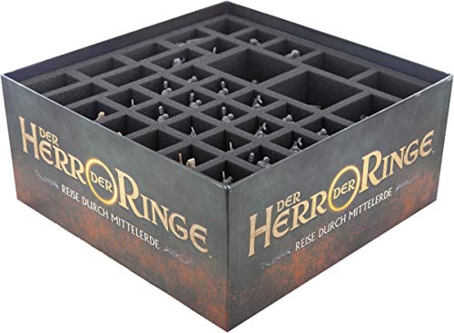 Feldherr Foam Set Compatible with The Lord of The Rings: Journeys in Middle-Earth – Board Game Box