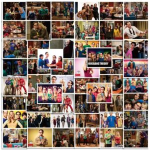 TBBT-pegatinas de la serie Big Bang Theory TV, 10/30/50 piezas, guitarra, coche, monopatín, ordenador portátil, teléfono, equipaje de viaje, bicicleta, juguete para niños