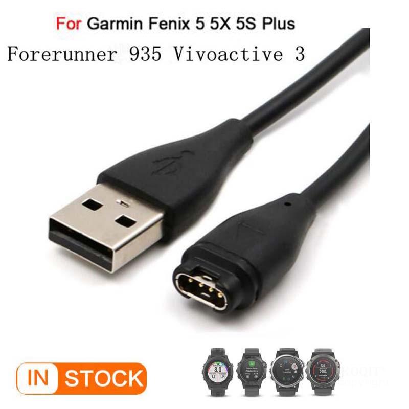 Cable de carga rápida USB, cargador de Cable para reloj inteligente garmin Fenix 5/5s/5x/Forerunner 935/Quatix 5/Quatix 5 Sapphire/vivoactive 3