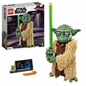 LEGO 75255 Star Wars Yoda, Set de Construcción, Regalos de Navidad para Niños +10 Años Originales, Modelo Coleccionable