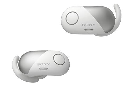 Sony WFSP700NW.CE7 – Auriculares deportivos totalmente inalámbricos (cancelación de ruido, modo sonido ambiente, Bluetooth), color blanco, con Alexa integrada