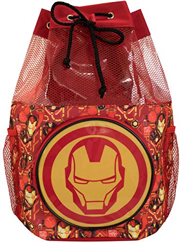 Marvel Bolsa de Natación para Niños Iron Man