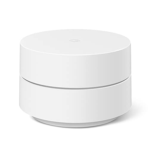Google Wifi – Router Wifi de Malla, 1 Pack, Wi-Fi que Funciona, Cobertura hasta 85m² por Punto
