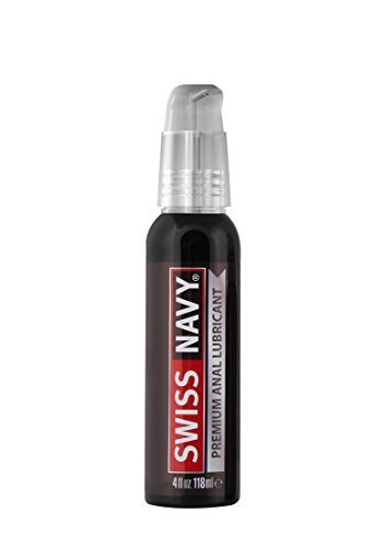 SWISS NAVY Lubricante anal de silicona premium, 4 oz, MD Science Lab