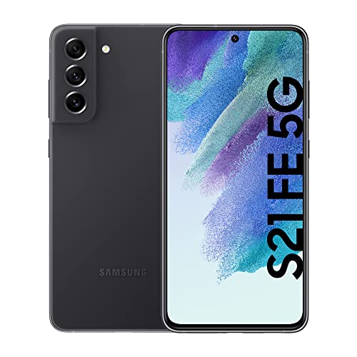 Samsung Galaxy S21 FE 5G – Teléfono Móvil con 128 GB, Smartphone Libre, Android, Color Grafito (Versión Española)