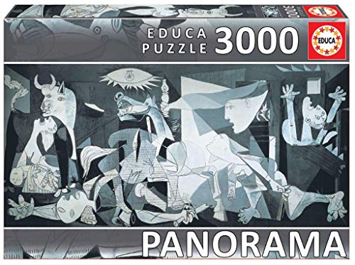 Educa – Guernica, P, Picasso Panorama Puzzle, 3 000 Piezas, multicolor (11502)