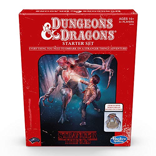 Hasbro Gaming Dungeons & Dragons Stranger Things E3702102, Juego de Iniciación Multicolor, [Versión en Idioma Inglés]