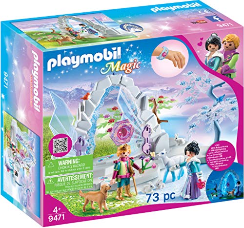 Playmobil Magic 9471 Portal de Cristal al Mundo de Invierno con Efecto de Luz y Brazalete Mágico, A partir de 4 años [Exclusivo]