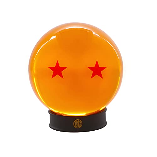 ABYstyle – Dragon Ball – Bola de Cristal 2 Estrellas 75 mm + Base