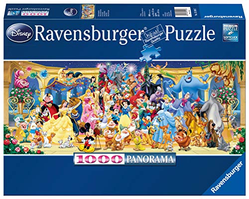 Ravensburger – Disney – Puzzle 1000 Piezas, Edad Recomendada 12+ años – Dimensiones: 98×37 cm