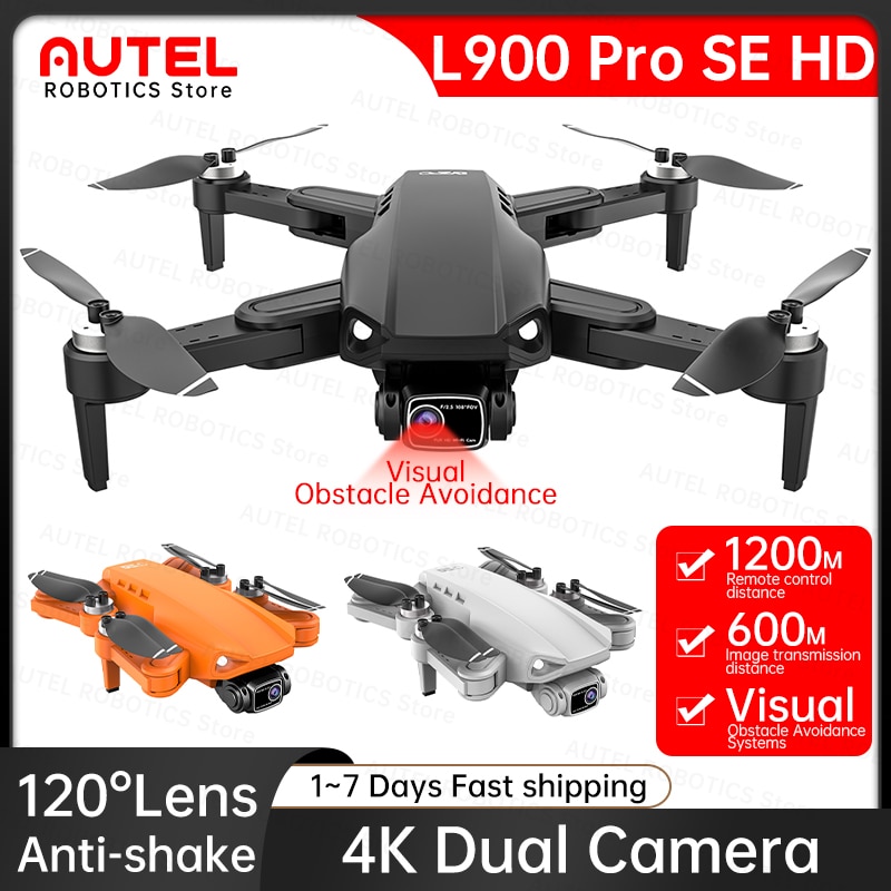 Dron Profesional con cámara Dual HD, cuadricóptero con GPS, 5G, WiFi, Motor sin escobillas, evitación de obstáculos Visual, L900 PRO SE