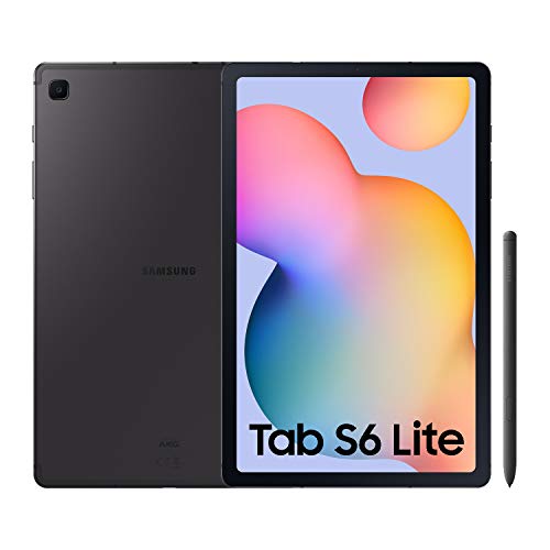 SAMSUNG Galaxy Tab S6 Lite – Tablet de 10.4 (WiFi, Procesador Exynos 9611, RAM de 4GB, Almacenamiento de 64GB, Android 10) – Color Gris [Versión española]