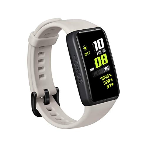HONOR Band 6 Smartwatch Relojes Inteligentes Mujer Hombre, Monitoreo de SpO2 y frecuencia cardíaca Batería de 14 Días 1.47’’AMOLED Pulsera Monitores Inteligente de Actividad 5ATM Smart Watch (Gris)