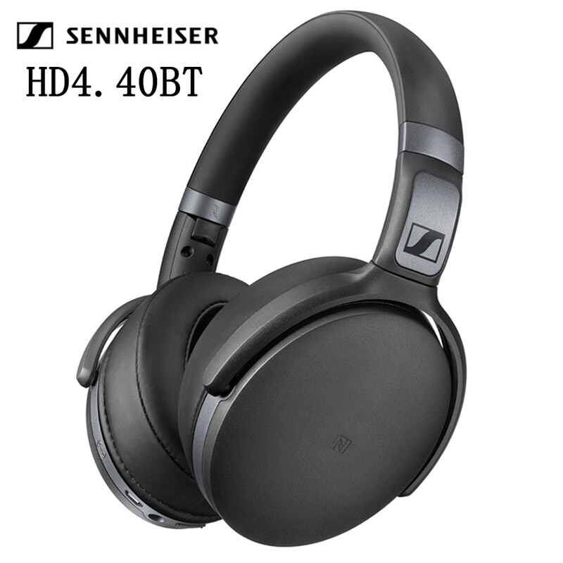 SENNHEISER-auriculares inalámbricos HD 4.40BT, cascos con Bluetooth, estéreo, con cancelación de ruido, plegables, con micrófono, Esports