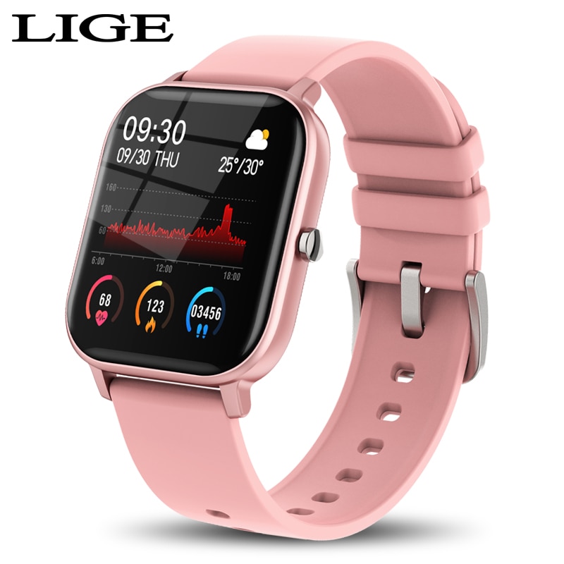 LIGE-relojes digitales multifuncionales para hombre y mujer, pulsera electrónica deportiva resistente al agua para xiaomi, iPhone, 2020
