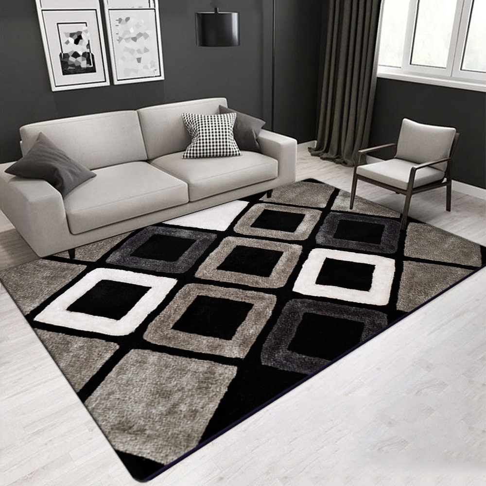 Alfombras de estilo europeo Para sala de estar, alfombras grandes Para el hogar, dormitorio, salón, Alfombra geométrica, Alfombra Para Cocina