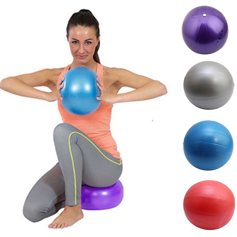 Pelota de Yoga de 25cm para ejercicio, gimnasia, Pilates, equilibrio, gimnasio, Fitness, pelota central de entrenamiento en interiores, novedad