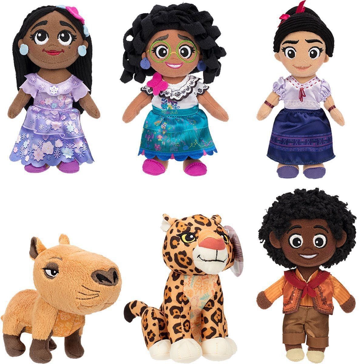 Peluche de algodón suave de personajes de Disney para niños, juguete de felpa de Encanto, Antonio, Mirabel, Juliana, Luisa, Chispi, Jaguar
