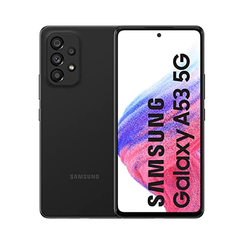 Samsung Galaxy A53 5G – Teléfono móvil, Smartphone Android, 128 GB, Color Negro (Versión Española)