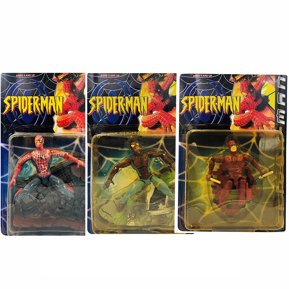 Figuras de acción de Disney de Los Vengadores, figuras de acción de PVC de Spideman Daredevil, juguetes para niños
