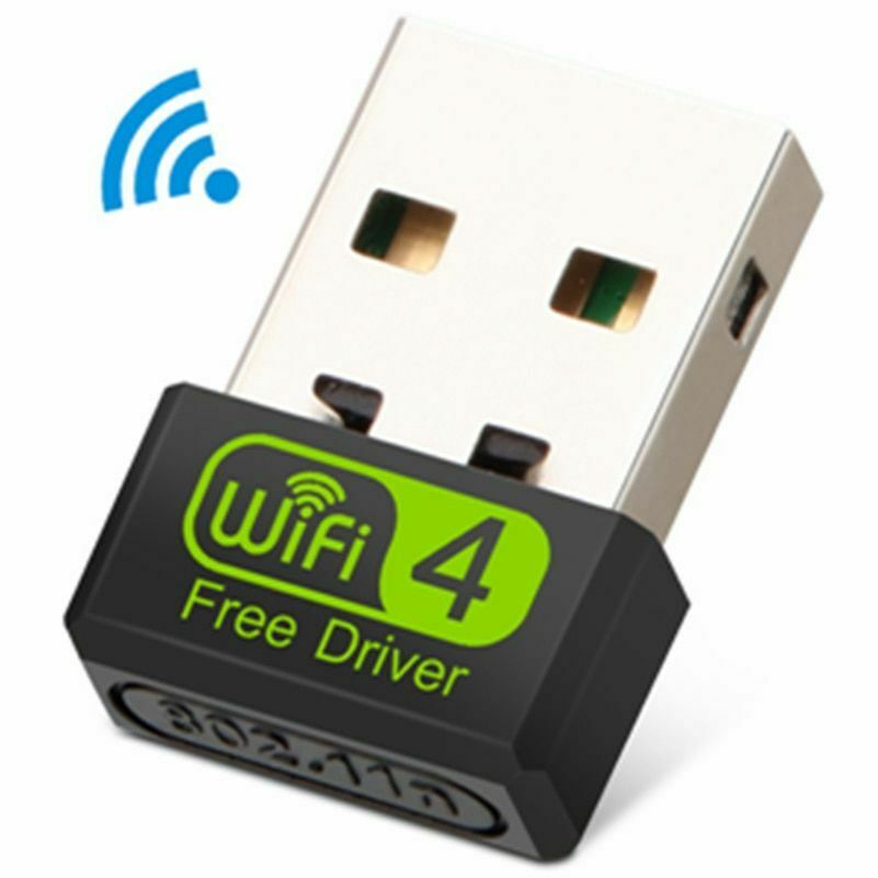 JCKEL adaptador Mini WiFi USB Dongle gratis conductor 150Mbps USB-A tarjeta de red Ethernet inalámbrica